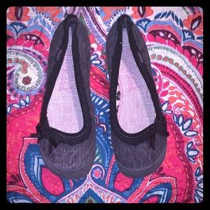 Mudd Gray Flats Supportive